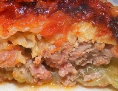 recette Chou farci façon lasagne