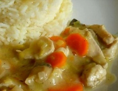 recette Blanquette de poulet fermier