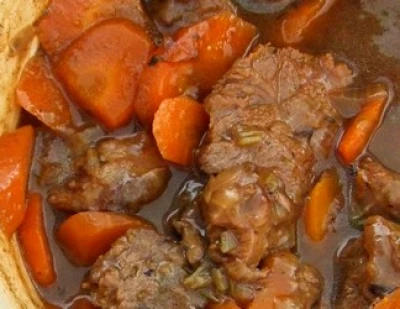  Boeuf braisé aux carottes