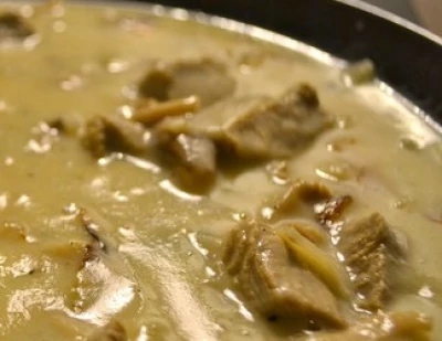 Blanquette de veau aux pleurotes