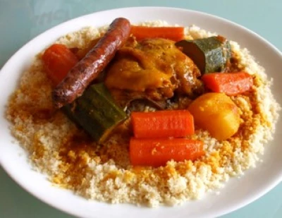 Couscous poulet merguez