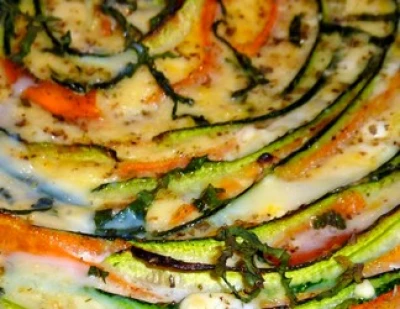 recette Tarte serpentin de légumes