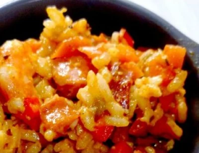 recette Jambalaya crevettes chorizo