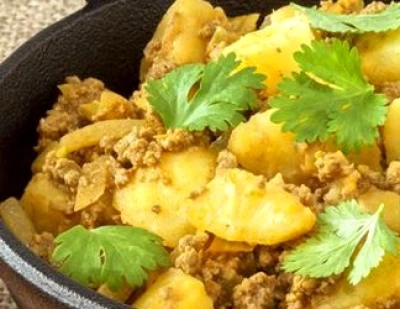 Curry de boeuf aux pommes de terres