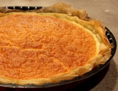 Quiche au fromage soufflée