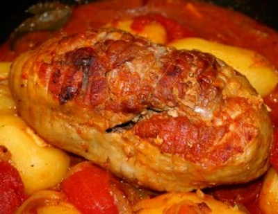 recette Rôti de poulet et légumes au curry