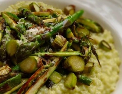 Risotto aux asperges vertes