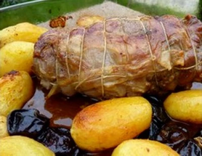 Epaule d'agneau cuisinée en tajine