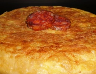 Tortilla espagnole au chorizo