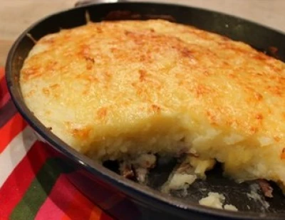 recette Parmentier de confit de canard, pomme de terre et topinambours