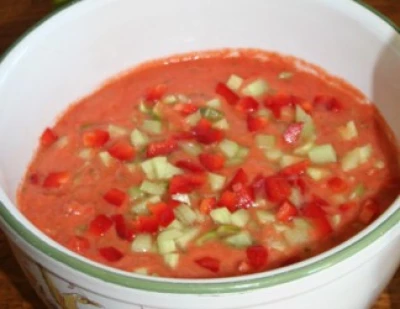 recette Gaspacho (soupe froide)