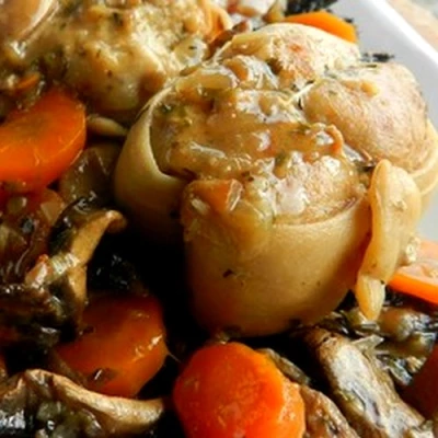 recette Paupiettes de veau aux champignons