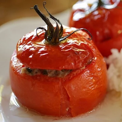recette Tomate farcie à la brandade de morue