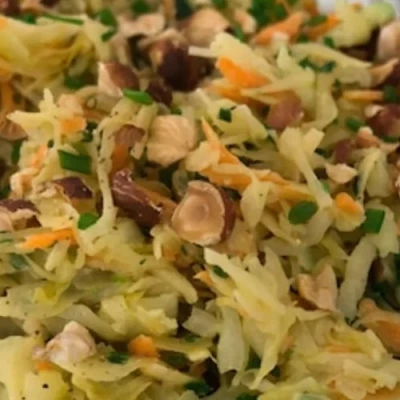 Salade coleslow à la choucroute crue