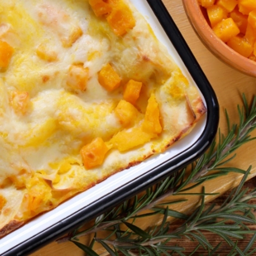 Lasagnes à la courge butternut