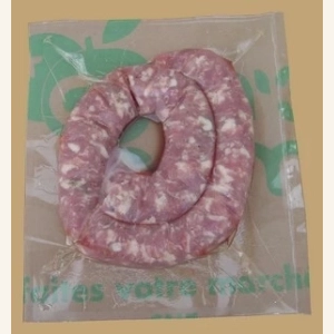 Saucisses fraîches de porc - 300g