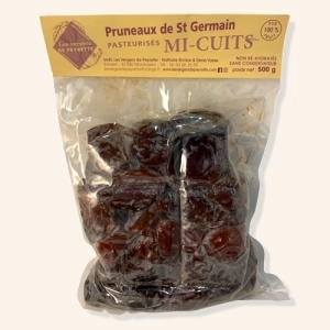 Pruneaux mi-cuits calibre géant - 500g