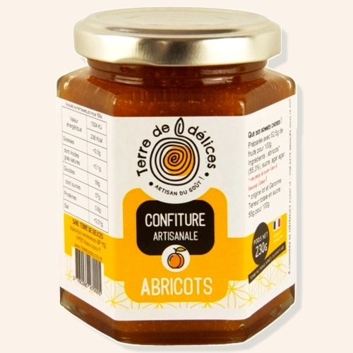 Confiture d'abricot 230g