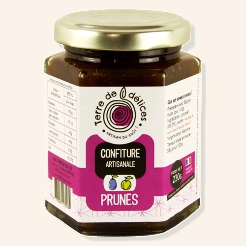 Confiture de prunes - 230g