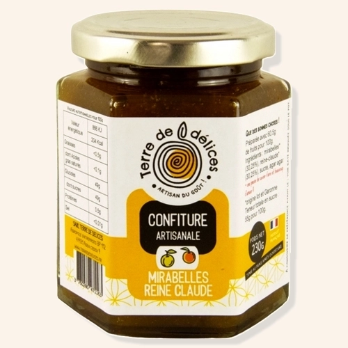 Confiture Mirabelle Reine-Claude - 230g