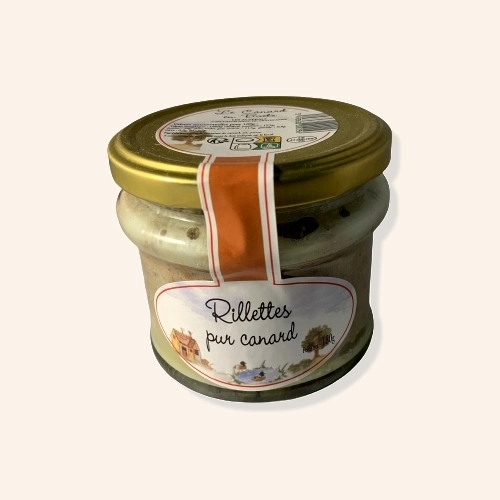 Rillettes pur canard - 180g