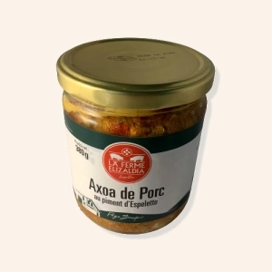 Axoa de porc au piment d'Espelette - 380g