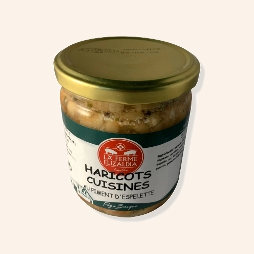 Haricots cuisinés au piment d'Espelette 380g