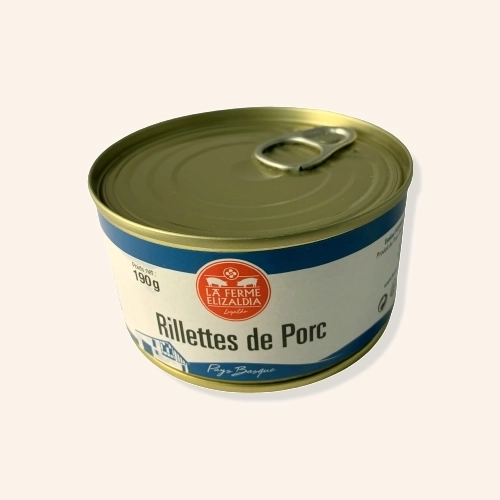 Rillette de porc basque 190g