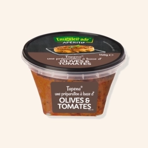 Tapenade d'olives et tomates - 150g