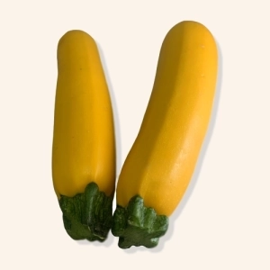 Courgettes longues jaunes