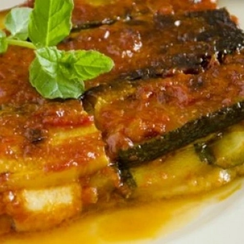 Parmigiana de courgettes