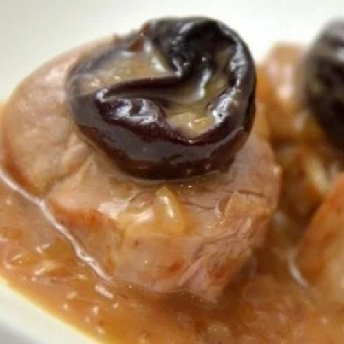 Filet mignon de porc aux pruneaux de Peyrette