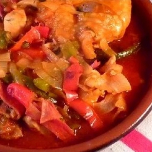Poulet basquaise