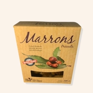 Marrons précuits pelés - 200g