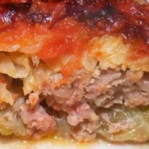 Chou farci façon lasagne