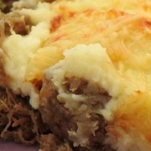 Parmentier de canard au céleri-rave