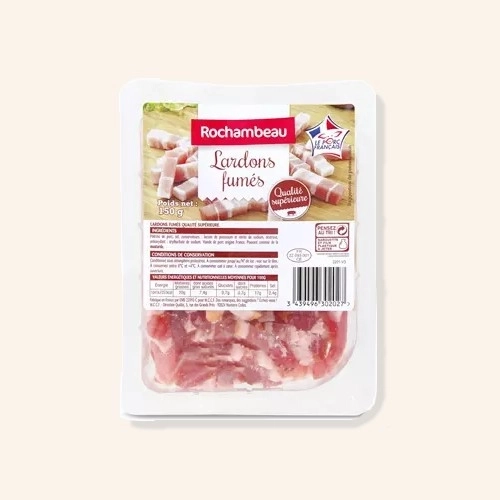 Lardons fumés 150g