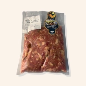 Chair saucisse volaille pruneau armagnac - 400g