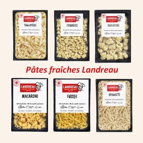 Pâtes fraîches lisses (selon arrivage) - 300g