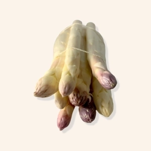 Asperges blanches / violettes AB - 400g