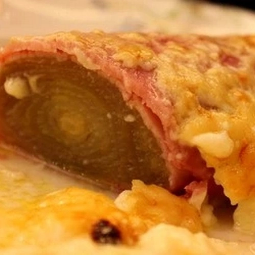 Endives braisées au jambon