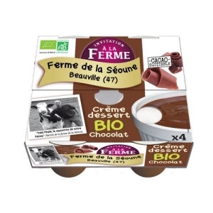 Crème Dessert Chocolat Bio