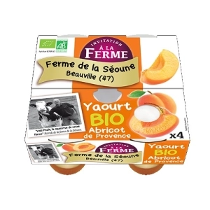 Yaourt Bio Abricot de Provence
