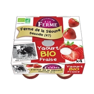 Yaourt Bio Fraise