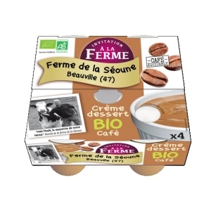 Crème Dessert Bio Café équitable