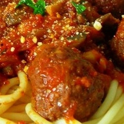 Boulettes de boeuf légume à la bolognaise