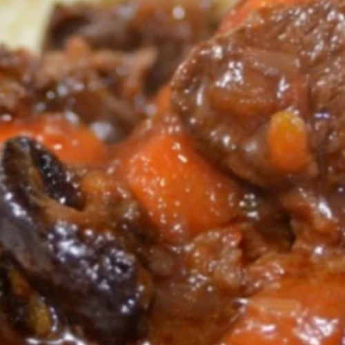 Daube de bœuf aux pruneaux