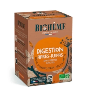 Infusion Digestion Bio - Après-Repas, Origine France