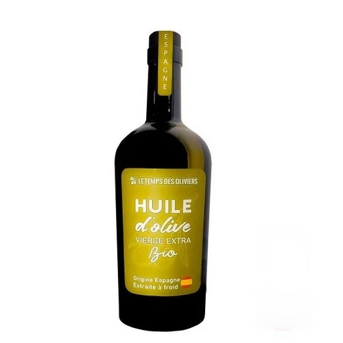 Huile d’Olive Bio Fruité Vert - Le Temps des Oliviers