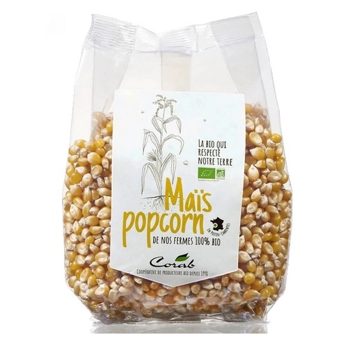 Maïs Popcorn Bio Équitable - Origine France